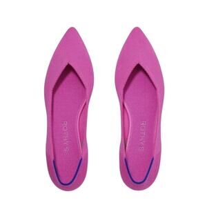 NIB Rothy's The Point Dragonfruit Women's Pointed Toe Slip-On Ballet Flats - 9